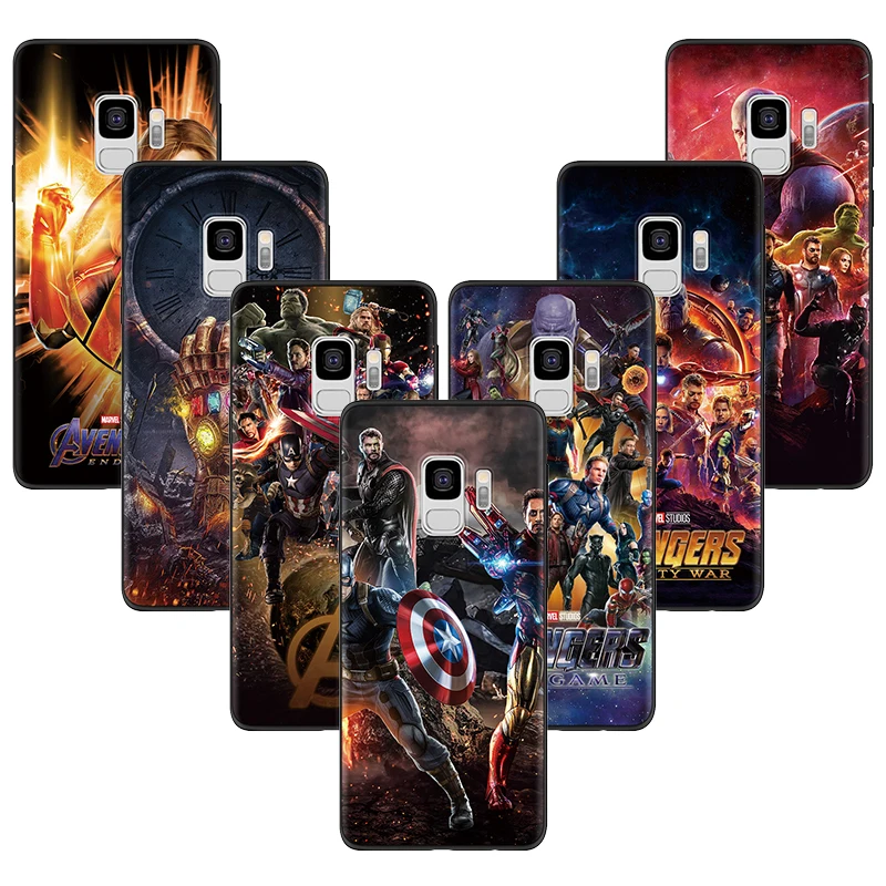 

Marvel Avengers comics TPU Case For Samsung Galaxy A40 A50 A30 A70 A7 A8 A6 Plus A9 2018 A5 2017 2016 S10 S8 S9 Plus Case Coque