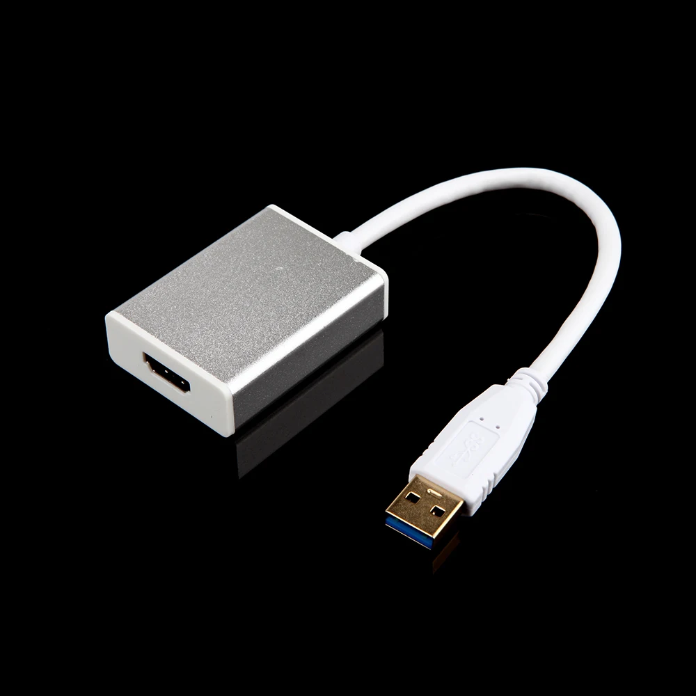 Новый USB 3.0 для HDMI чрезвычайно высокой Скорость конвертер адаптер разъема TO
