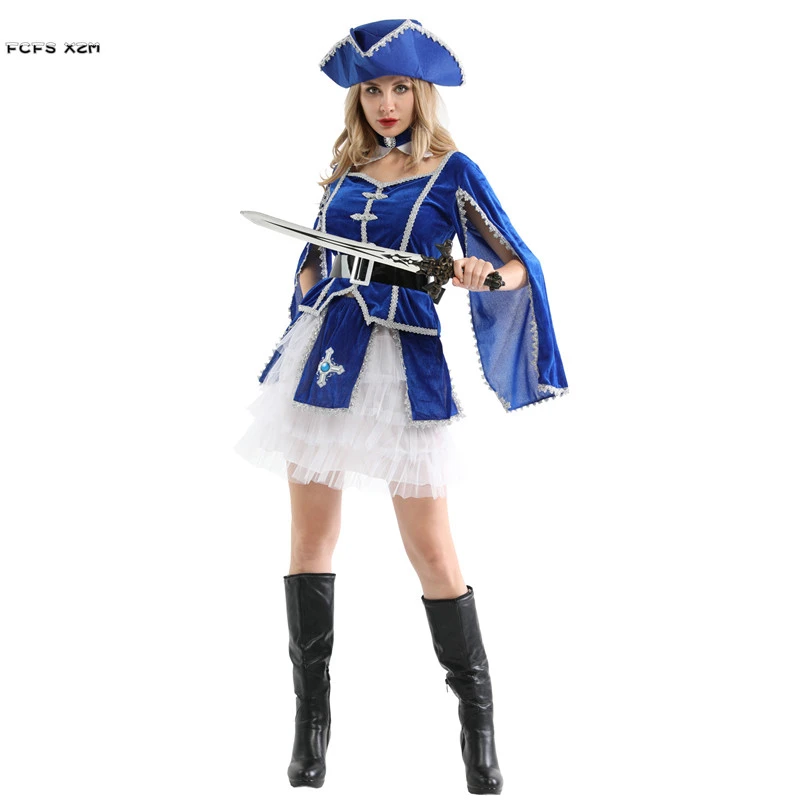 騎士十字軍女性戦士コスプレ女性ハロウィン海賊衣装カーニバル Purim パレード仮装ナイトクラブバーパーティードレス Aliexpress