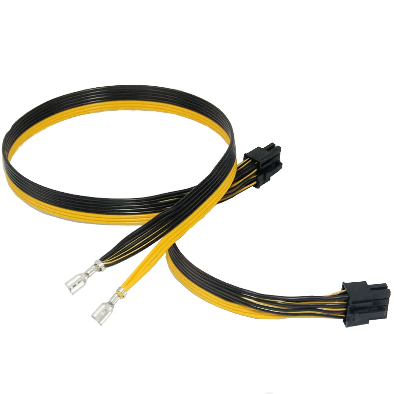 PCI E PCIe Express Dual e 8pin 6 + 2pin BTC майнинговая видеокарта модульный блок питания Кабели