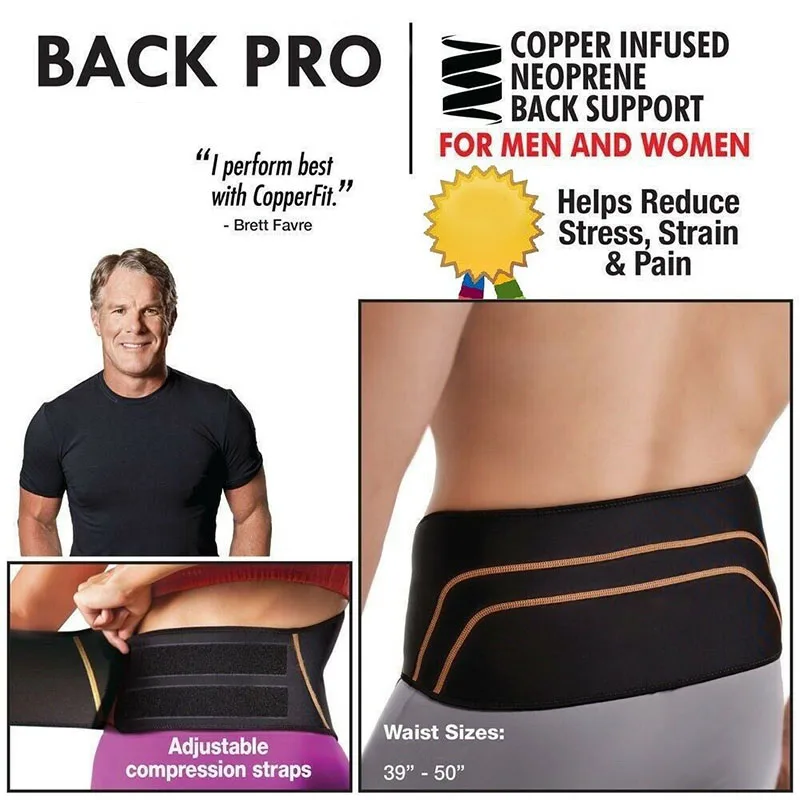 

2019 Sports Gym Compression Belt Back Support Adjustable Lower Lumbar Back Brace DC88