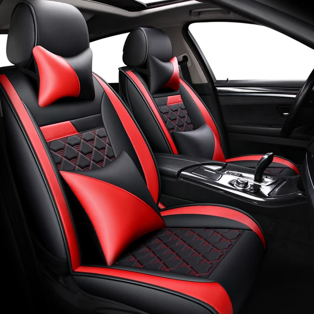 (Front+Rear)Automobiles Leather car seat cover for Volkswagen all