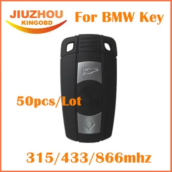 

50pcs/lot DHL Free Remote Key 3 Button for BM 3/5 Series X1 X6 Z4 315MHZ/433MHZ/868MHZ With ID7944 Chip For BMW Key