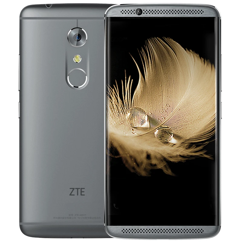 zte Axon 7, сеть 4G LTE, мобильный телефон Snapdragon 820 Android 7,0 5," 2560X1440 4/6 ГБ Оперативная память 64G/128GB Встроенная память 20.0MP Force Touch NFC