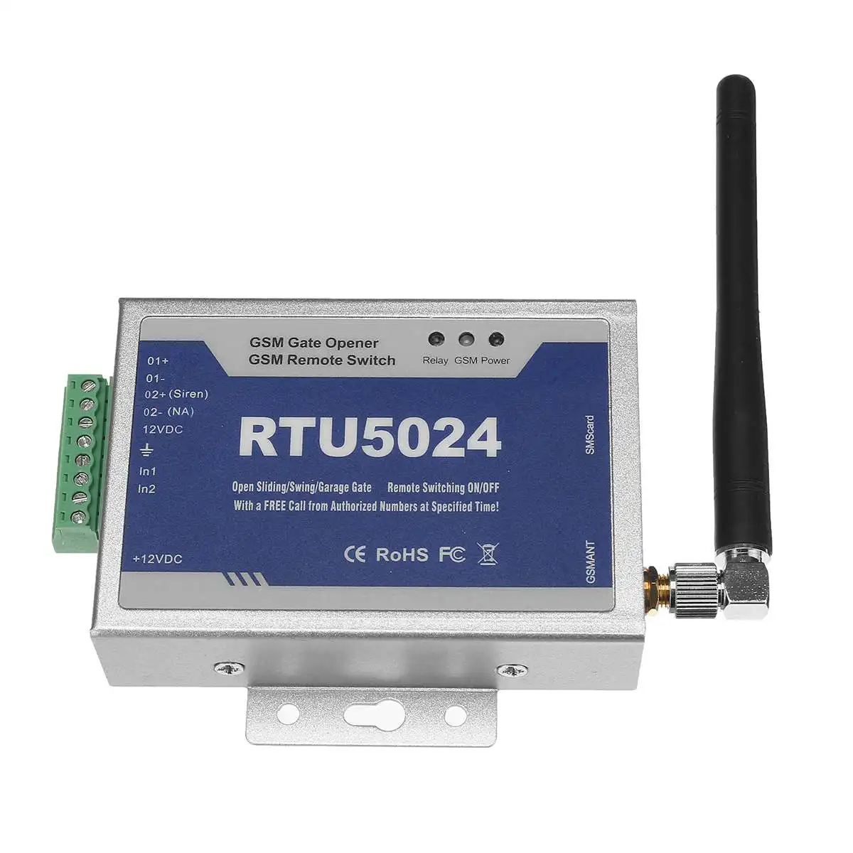 RTU5024 GSM Открыватель ворот обновленная версия релейный переключатель беспроводной пульт дистанционного управления Открыватель доступа на дверь 900/1800 МГц для 999 пользователей