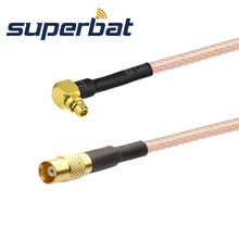 Supetbat радиочастотный коаксиальный Пигтейл кабель MCX женский Джек к MMCX штекер переходник для пигтейлов/проводов для gps приемник антенны