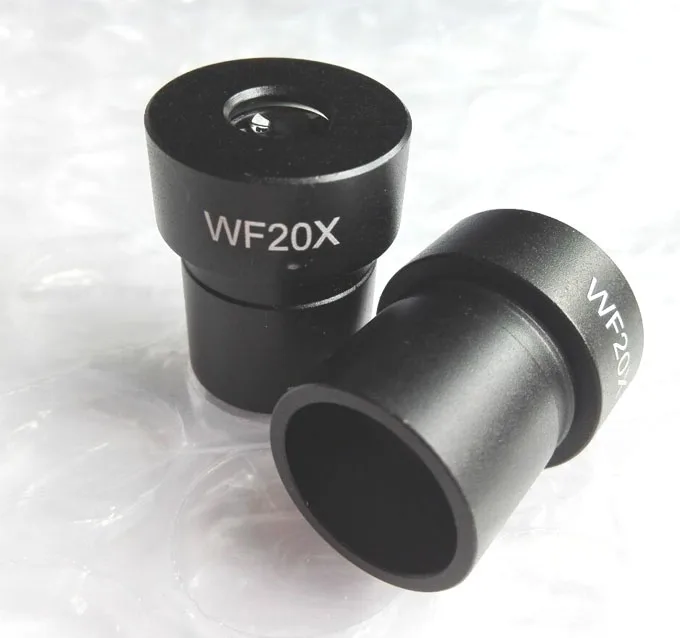 

WF20X 10mm Wide Angle Biological Microscope Bio-microscope Optical Eyepiece Lens Mounting Size 23.2mm