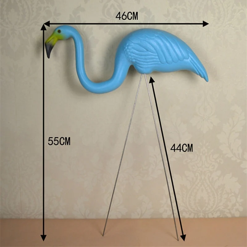 2 шт. наружные пластиковые искусственные Фламинго украшения для сада фестиваль вечерние украшения для свадьбы вилла Садоводство украшения