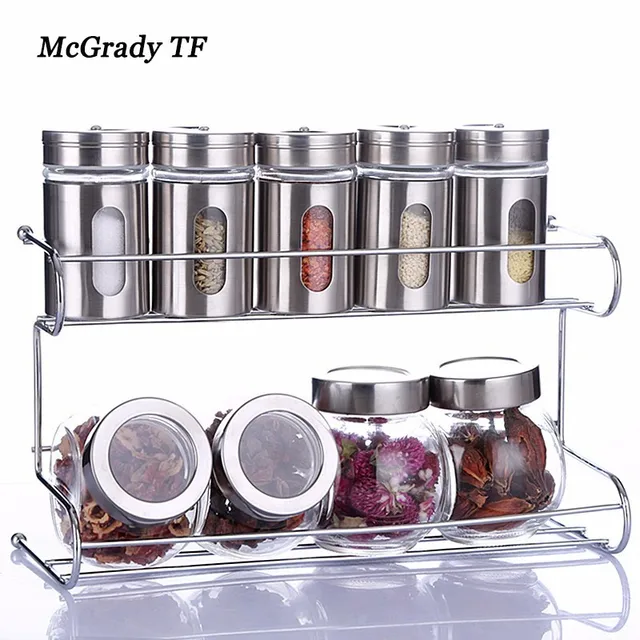 Chinese Flavor Kitchen Use Seasoning Box Condiment Food Chinese Flavor Kitchen Use Seasoning Box Condiment Food Container Organizer Jar For