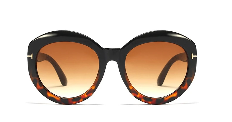 Заклёпки круглые кошачий глаз солнцезащитные очки для мужчин и женщин Модные Оттенки UV400 Винтажные Очки 45802