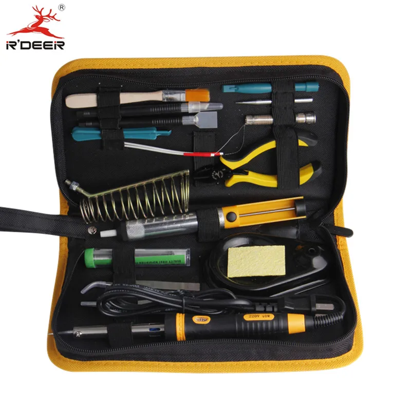 RDEER 15 in 1 Electric Soldering Iron Set 40W Soldering Iron With Iron