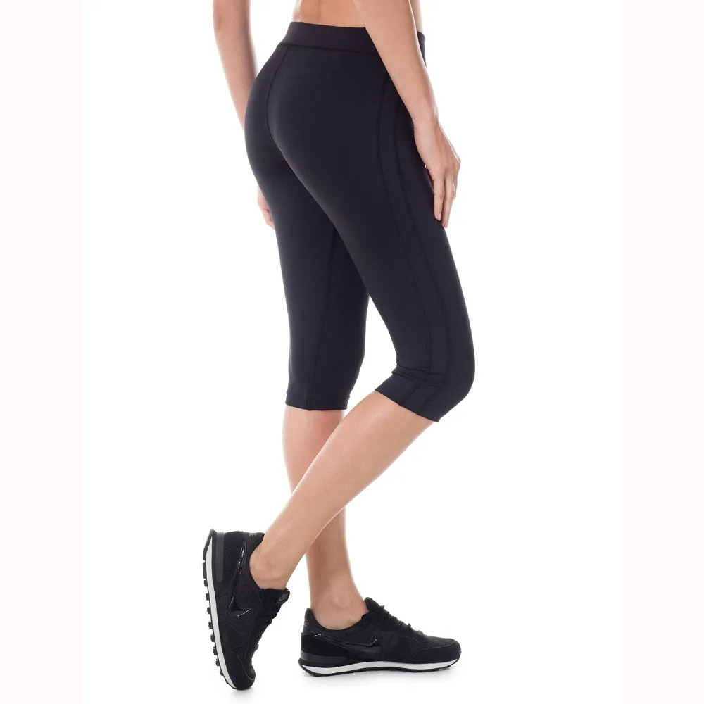 Women's Tight Fit Active Athletic Yoga Running Sports Capris Leggings