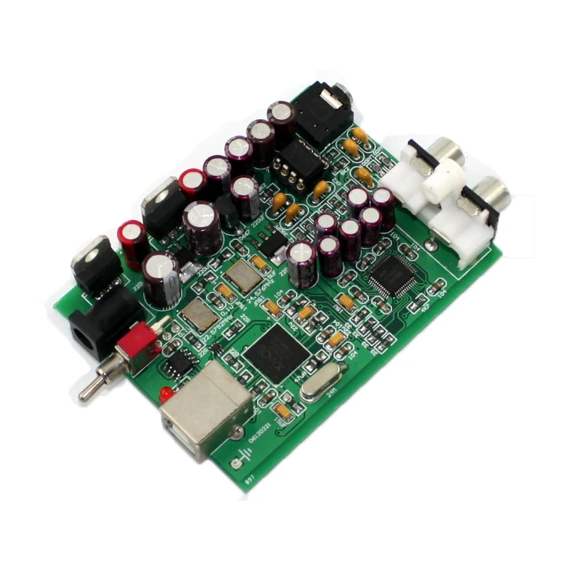 

DC9V XMOS U8 + AK4490 USB decoder board Original AK4490, op amp NE5532