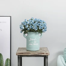 Mini 15 Heads Rose Bunches Fake Flowers Wedding Road Guide Layout Office Ours En Rose Artificielle Rose Eternelle цена Mini 15 Heads Rose Bunches Fake Flowers Wedding Road Guide Layout Office Ours En Rose Artificielle Rose Eternelle цены онлайн