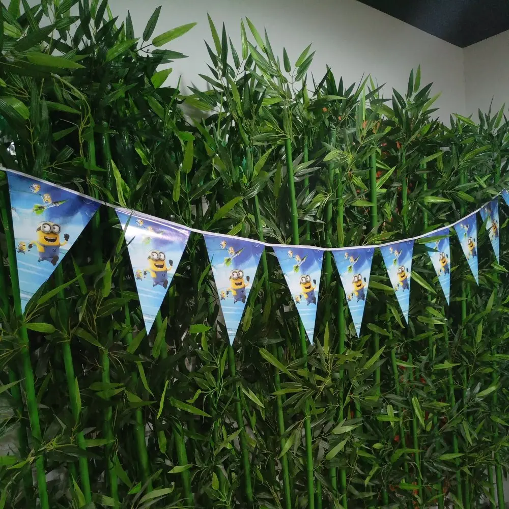 Minions Party Decoration Flags For Kids Birthday Minions Party Supplies Banners For Boys And Girls Event Party Favors