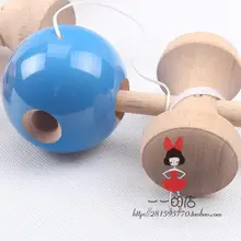 100 pece 5 отверстий завод бутик традиционный бук шар Kendama ПУ краска профессиональный подарок