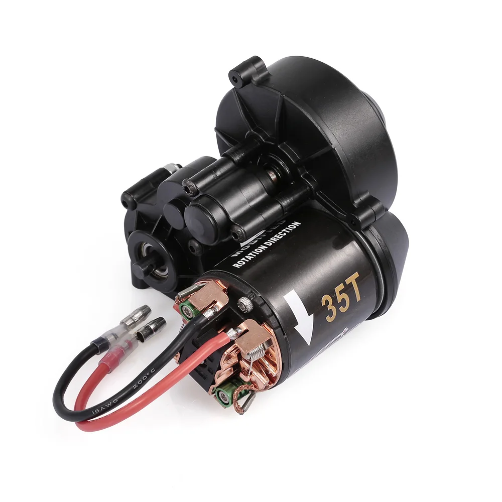 

AUSTAR 540 35T Brushed Motor with Gear Box for 1/10 Axial SCX10 RC4WD D90 Crawler Climbing RC Car Parts