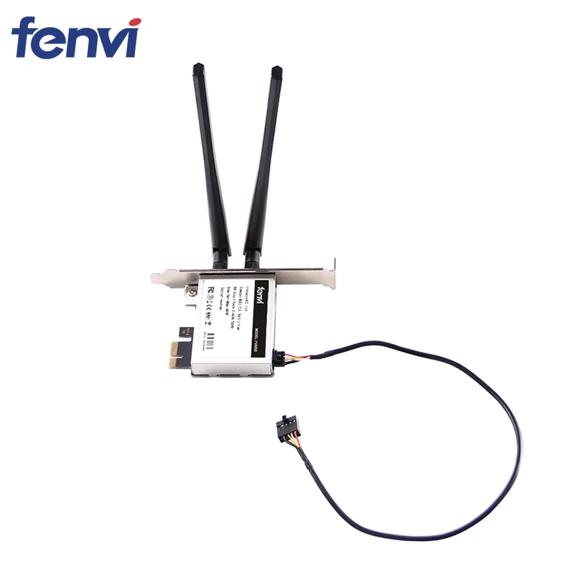 Fenvi Настольный PCi-e 1200 Мбит/с WiFi MU-MIMO беспроводной-AC 8265 802.11AC PCI Express антенный адаптер для Intel 8265ac+ Bluetooth 4,2