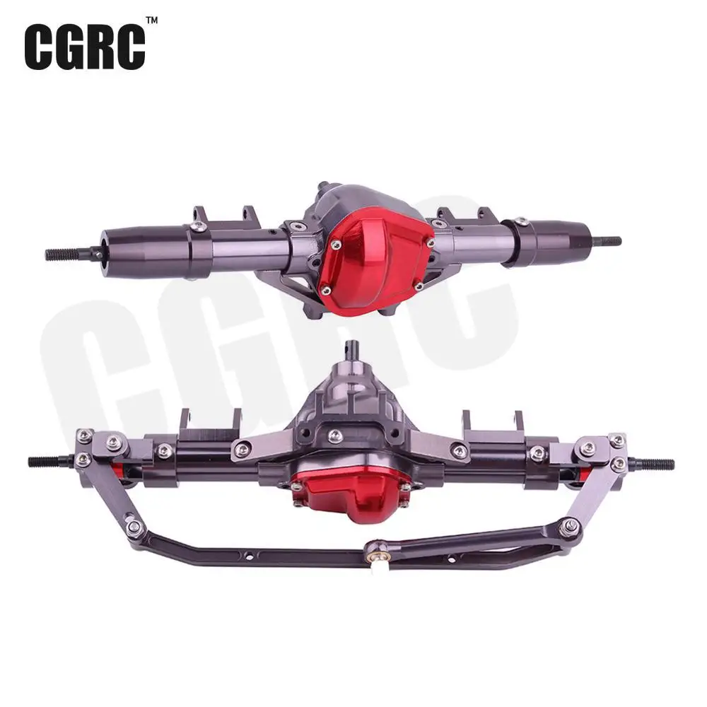 

2pcs Set All Metal Rear & Front Axle Steel Gear For 1:10 Rc Crawler Axial Scx10 Rc4wd D90
