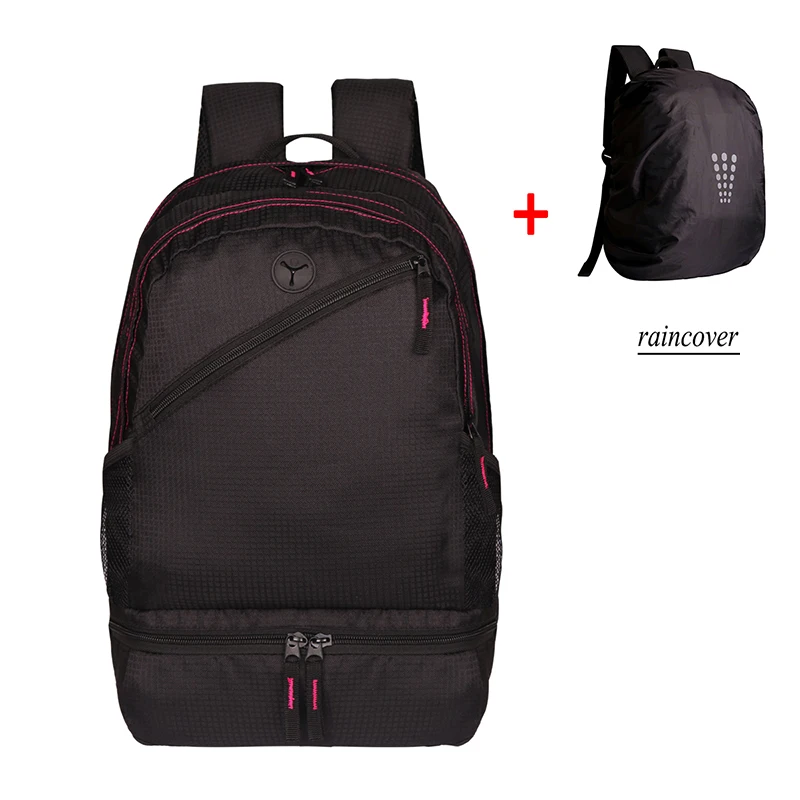 Advocator Women Large Capacity Knapsack School Backpack Shoe Pocket