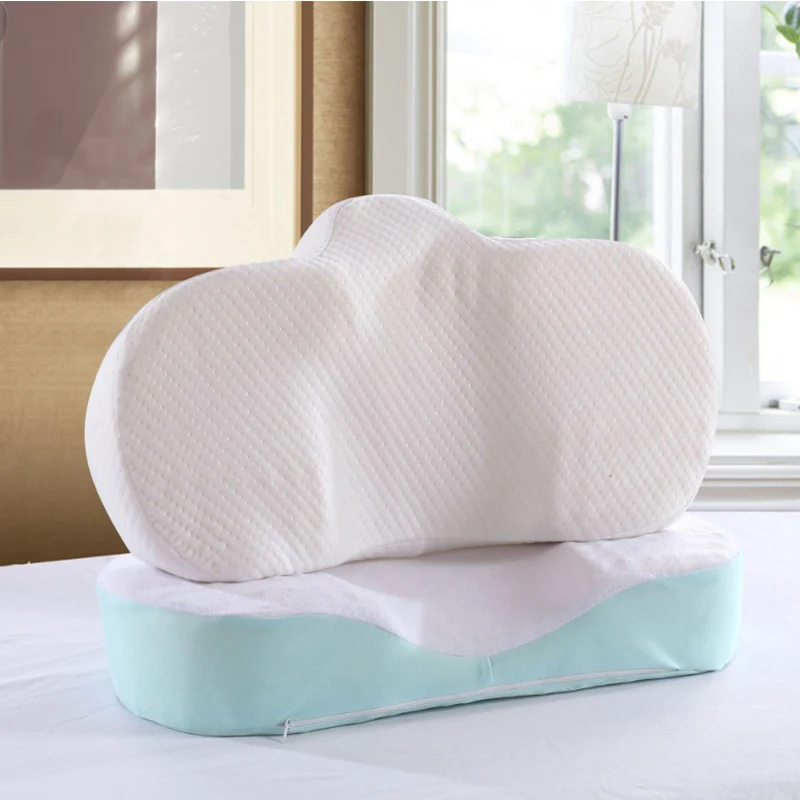 Высококачественная Подушка против морщин с эффектом памяти, эргономичная Улучшенная Подушка для сна, мягкая вогнутая подушка для шеи, поддержка подголовника