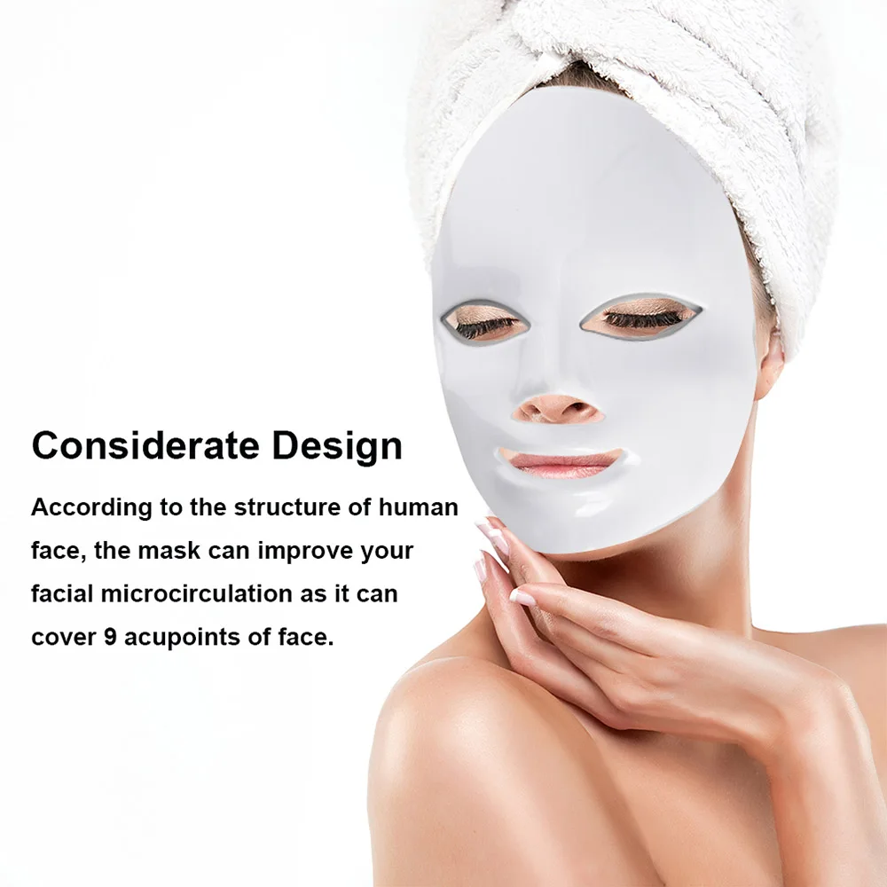 

PRETTYSEE Rejuvenation Laser Freckle Removal Skin Analysis Machine Electric Beauty Therapy Photon 7 Color Led Face Mask Beauty