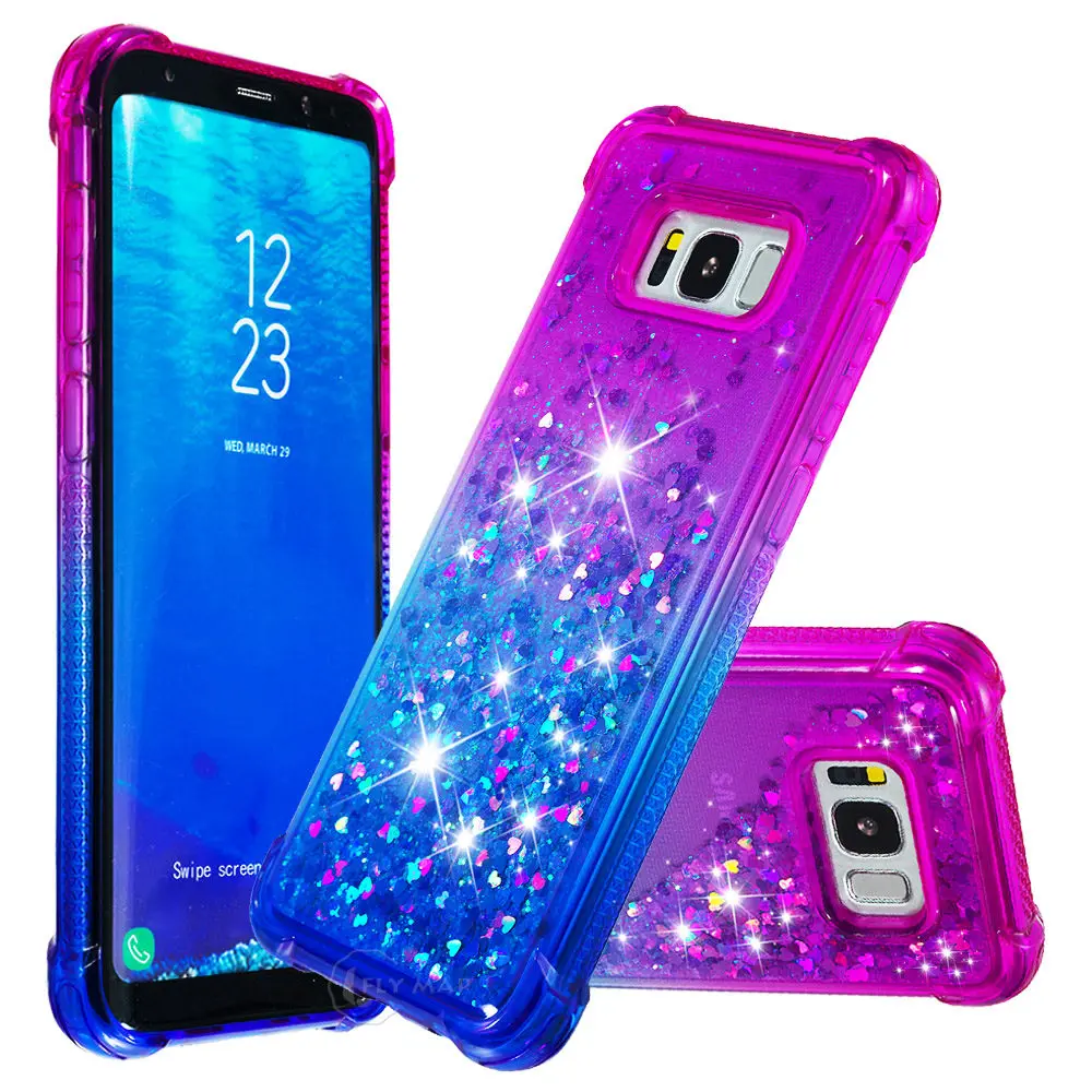 Чехол с зыбучим песком для Samsung Galaxy S8 + PLUS 8 S чехол телефона SM G955 G955F G955FD SM-G955F SM-G955FD |