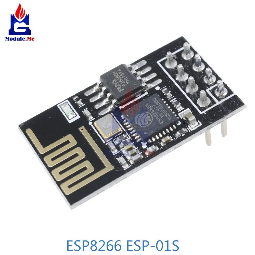 ESP8266 ESP-01 ESP-01S wifi беспроводной Bluetooth DHT11 датчик температуры и влажности модуль щит для Arduino подходит для Node MCU умный дом - Цвет: ESP-01S