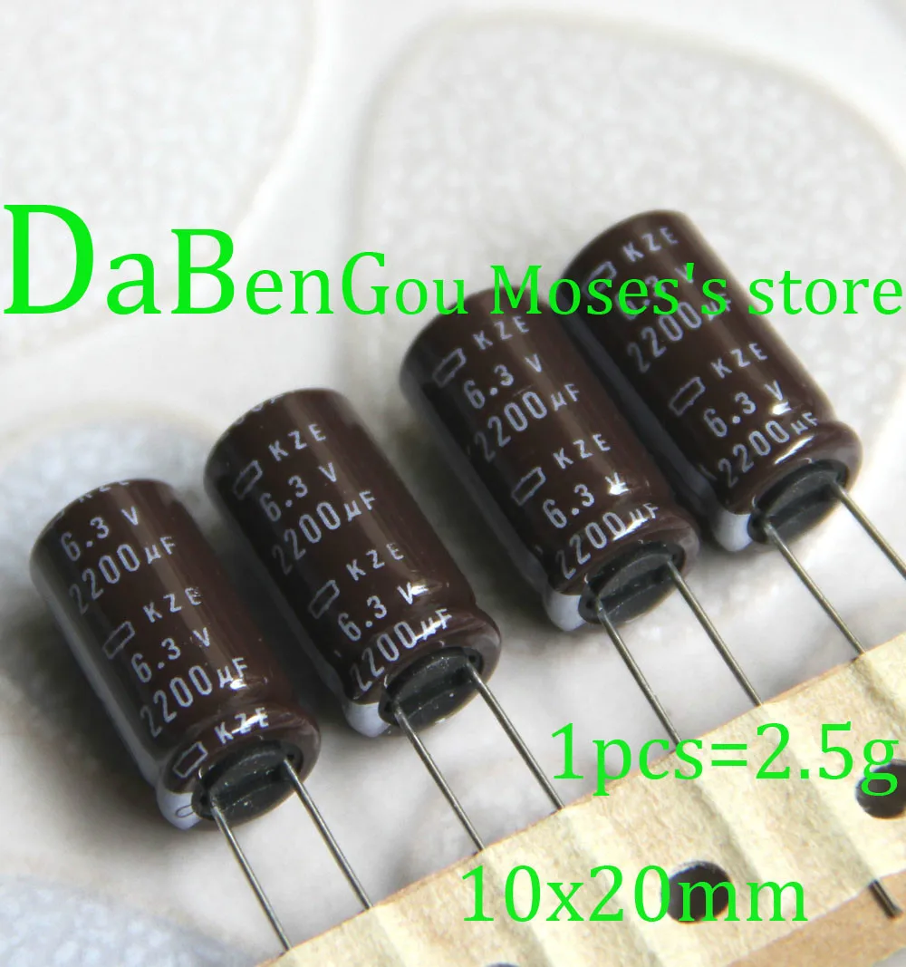 10pcs 330uF 35V 10x13mm NCC KZH 35V330uF Low Impedance Long Life Capacitor