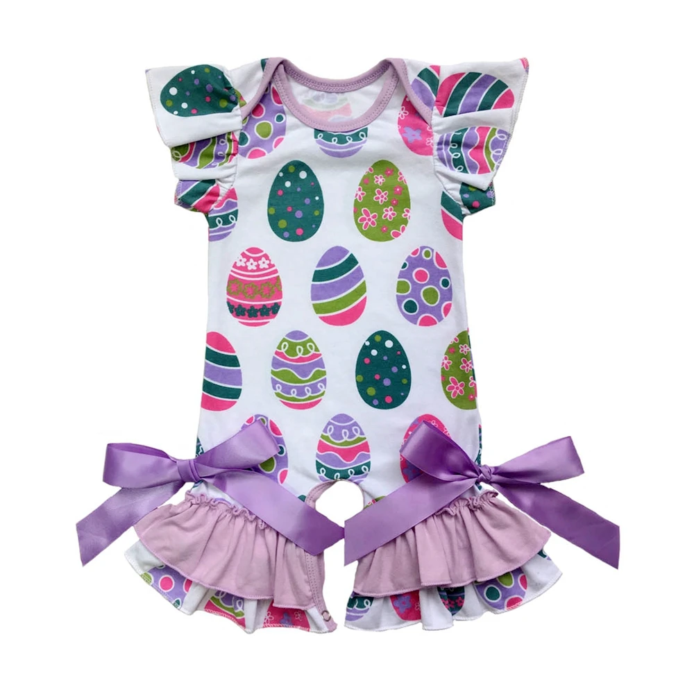 spring easter day girls jumpsuit rompers infant toddlers clothing baby