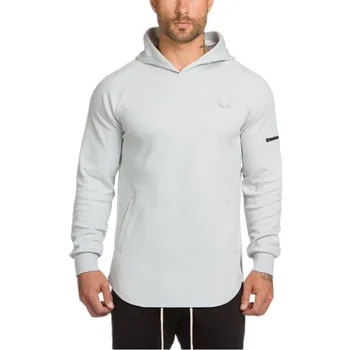 

Brand Man Gyms Hoodies Sweatshirt Fitness Bodybuilding Pullover Sportswear Male Workout Hooded Thick Jackets