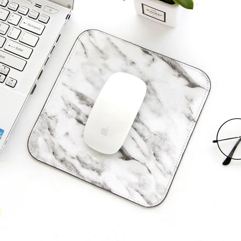 XGZ Marble Pattern Fashion Mouse Pad Gaming Mouse Accessories Office Desk Pad Mat for Laptop Gamer Gear Small Mousepad D.va