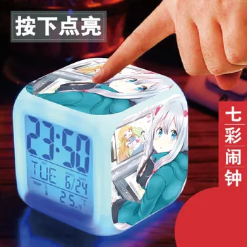 

Eromanga Sensei Masamune Sagiri Izumi 7 Color Change Digital USB Alarm Clock