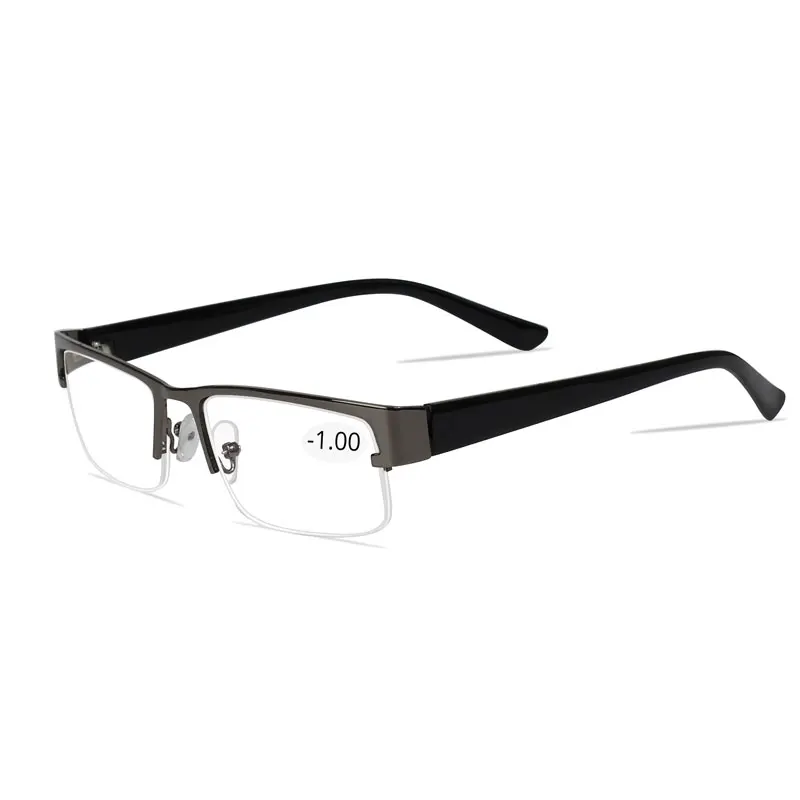 Myopia Glasses Eyeglasses Eyeglass Frames Anti Blue Ray Clear Lens For Computer Men -4.5 -5.0 -5.5 -6.0