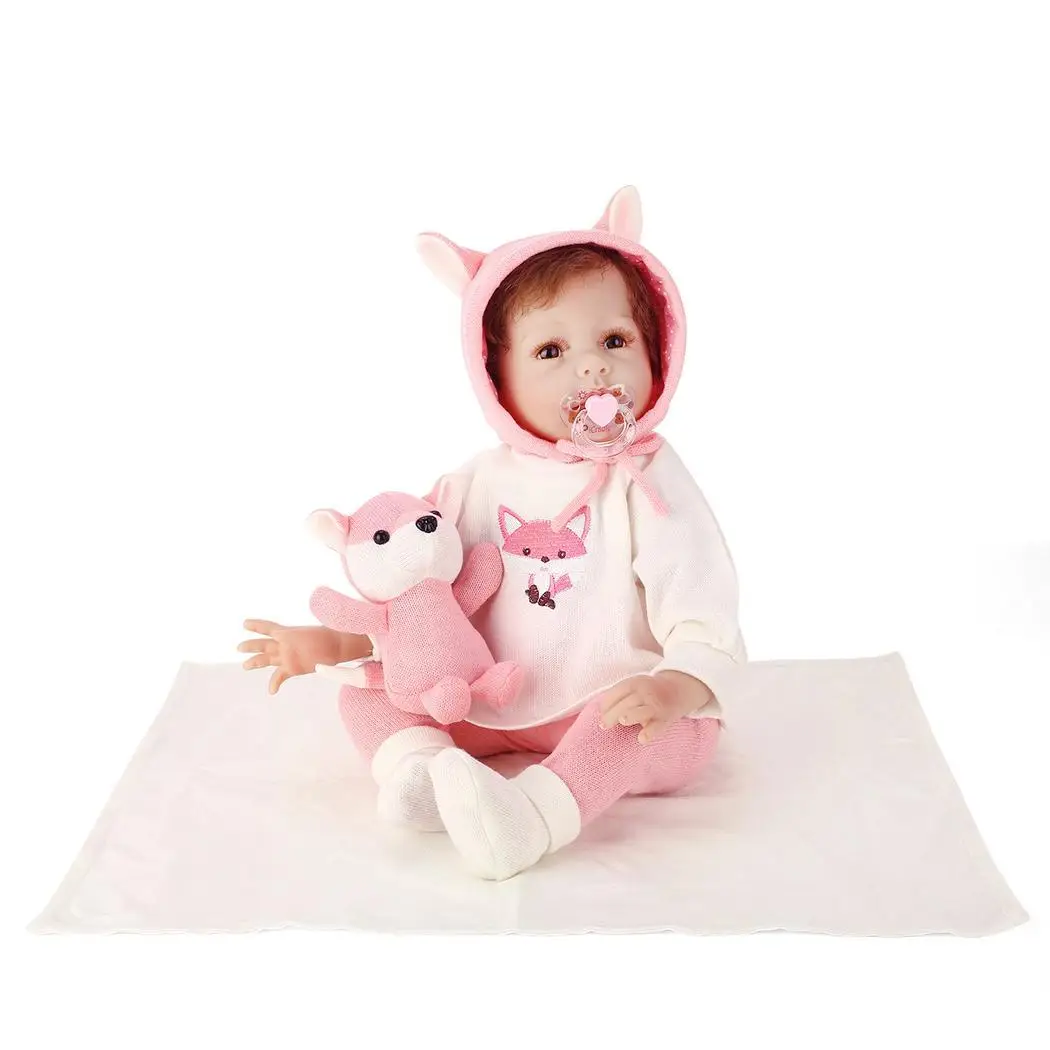 Детские мягкие силиконовые реалистичные с одеждой Reborn Baby открытые глаза куклы Коллекционные, подарок, Playmate от 2 до 4 лет
