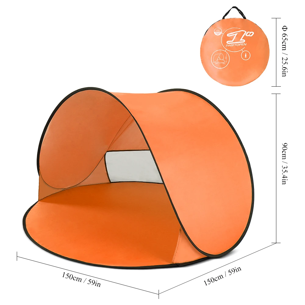 Открытый Кемпинг палатки Мгновенный Всплывающий тент детский пляж палатка кабана Портативный Анти УФ солнечные укрытия для кемпинга рыбалки Пешие прогулки