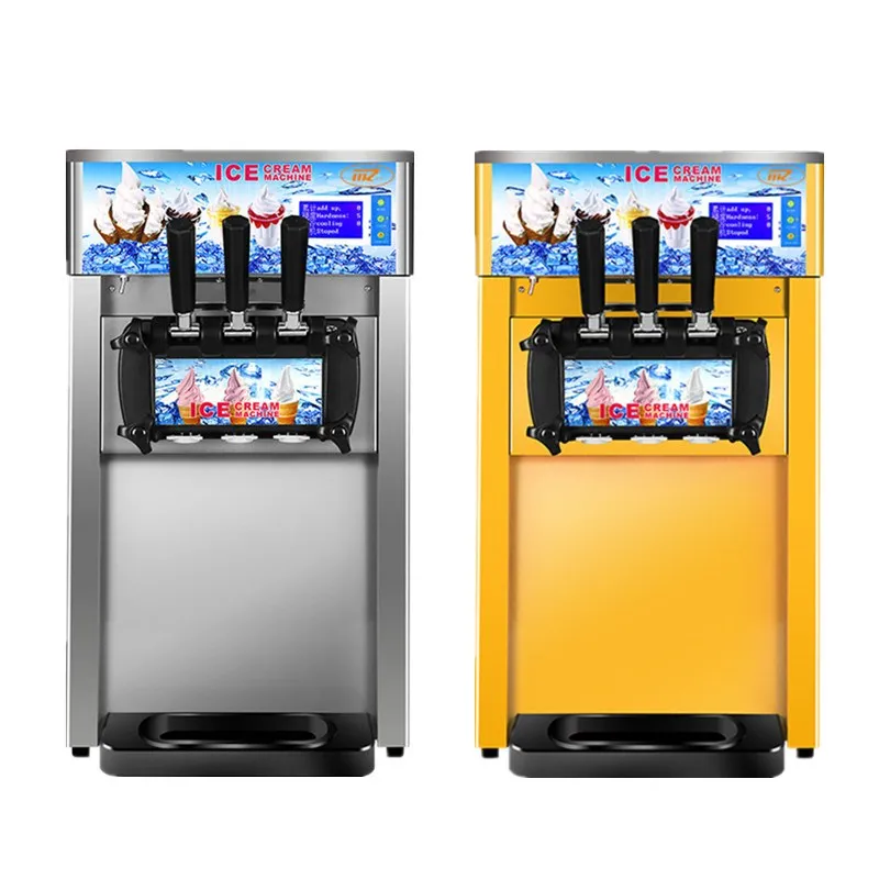 

Commercial soft serve Ice cream machine electric 18L/H R410 flavors sweet cone ice cream maker 110V/220V 1200W