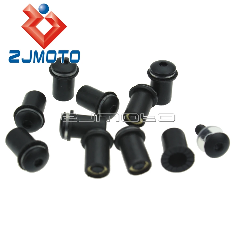 Motorcycle Windshield Windscreen Fairing Bolt Kit Screen ...