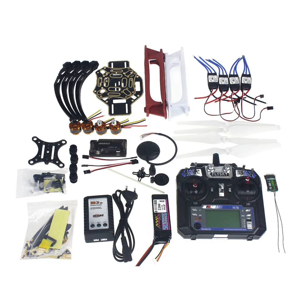

F02192-X Full Set RC Drone Quadrocopter Aircraft Kit F450-V2 Frame GPS APM2.8 Flight Control Camera Gimbal PTZ