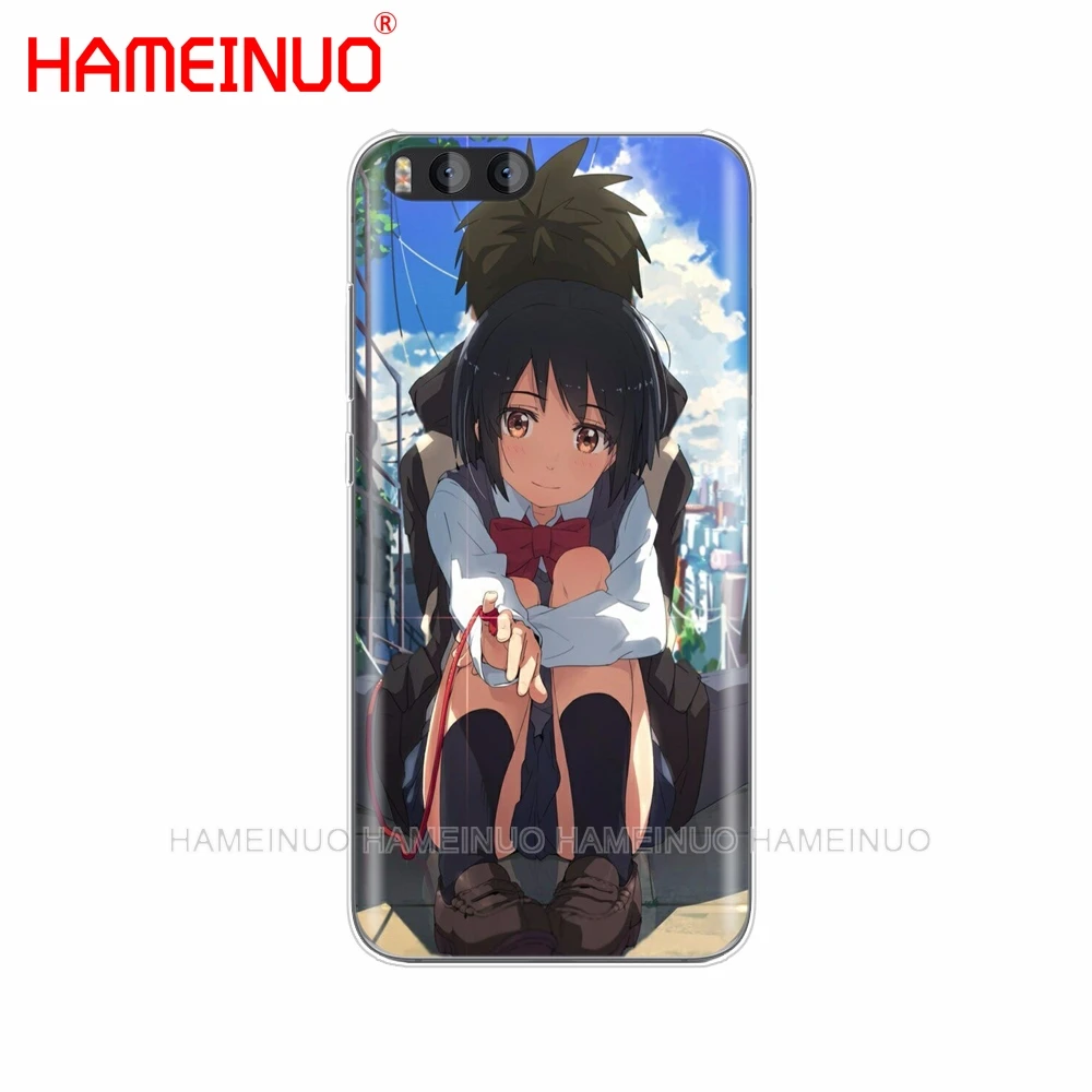 HAMEINUO kawaii girl Аниме Чехол для Xiaomi Mi A1 A2 3 4 5 5S 5C 5X 6 6X 4C 4I NOTE MAX 2 mix plus|Бамперы| |
