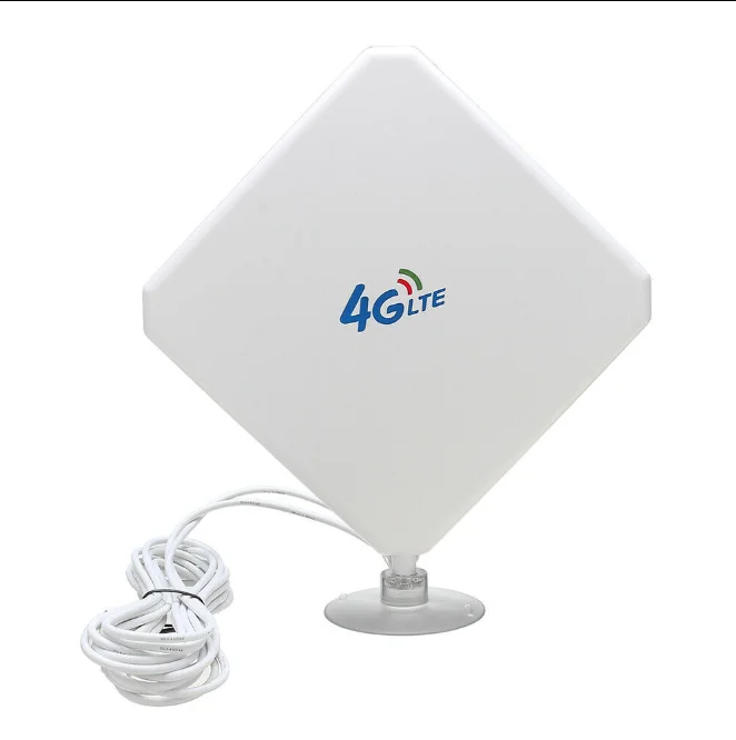 35dBi 4G LTE Dual MIMO Handy Antenne Booster Antenne TS9 Kabel signalverstkarker разъем и терминал
