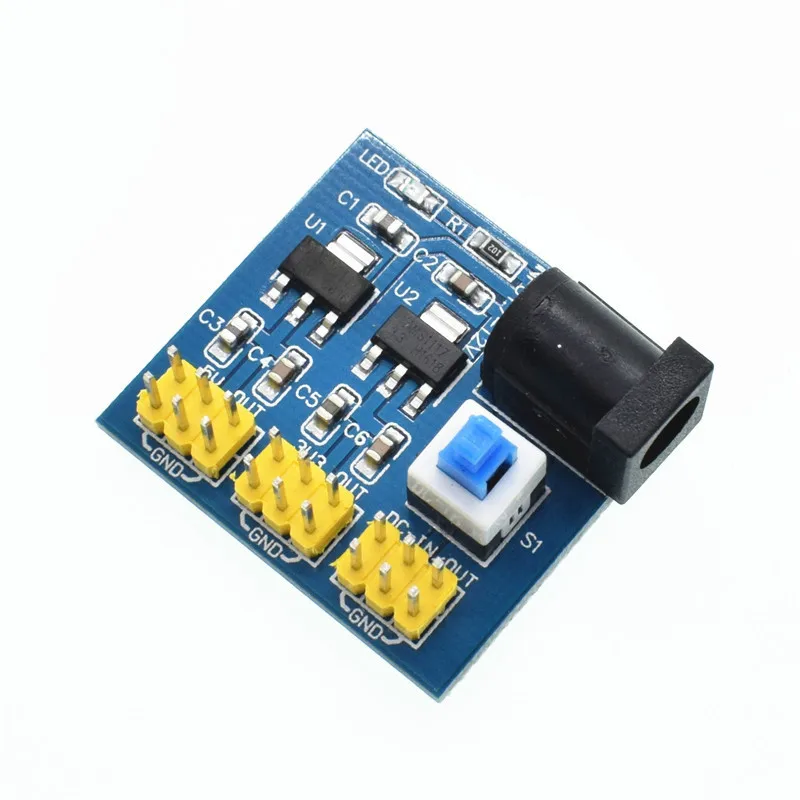 

Multi Output Voltage Conversion Module DC-DC 12V to 3.3V 5V 12V AMS1117 Power Module