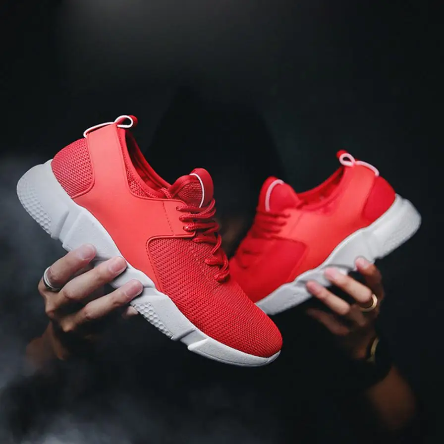 

2018 Ultra-Light Running Shoes Men Summer Breathable Women Athletic Shoes Trainer Sport Shoes Air mesh Men Shoes 0724