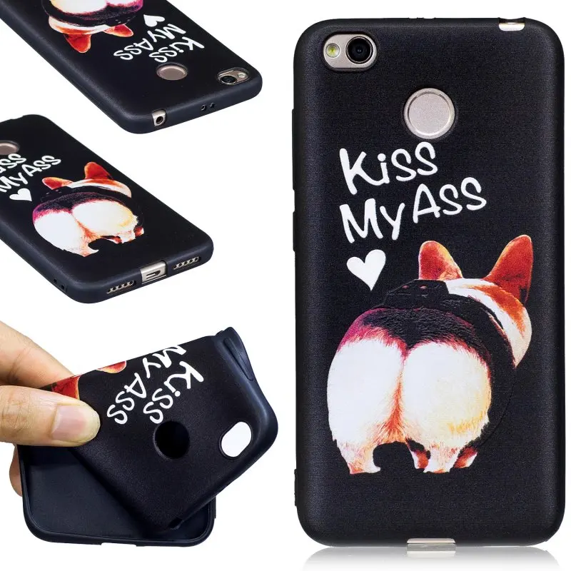 

Silicon Case for Xiaomi Redmi 4X 3D Back Cover Soft Phone Gel Case for Redmi 4 X Pro Cute Panda Owl Hoesje Capa Etui Coque Funda