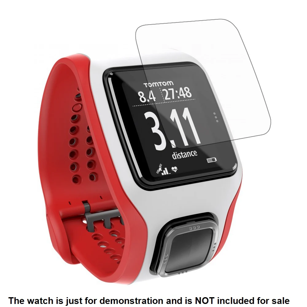 6x protector de pantalla TomTom Runner 3 cardio protectoras TRANSPARENTES para lámina protector de pantalla 6x protector de pantalla TomTom Runner 3 cardio protectoras TRANSPARENTES para lámina protector de pantalla