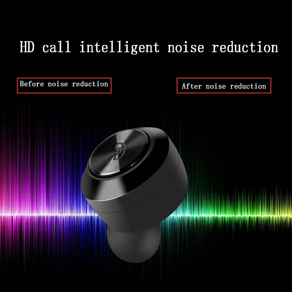 TWS F6 5 0 мини беспроводные Bluetooth наушники с микрофоном для зарядки стерео
