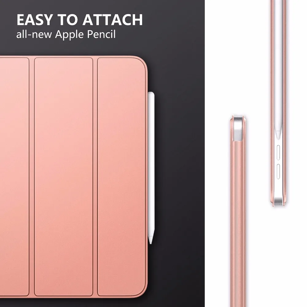 Чехол MoKo для iPad Pro 12 9 2018 [магнитное крепление/пара] тонкий легкий умный чехол