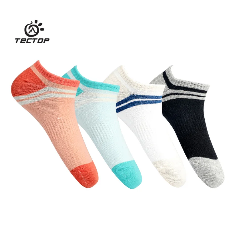 Tectop Women's Summer Quick Dry Cotton Sock Outdoor Sports Breathable