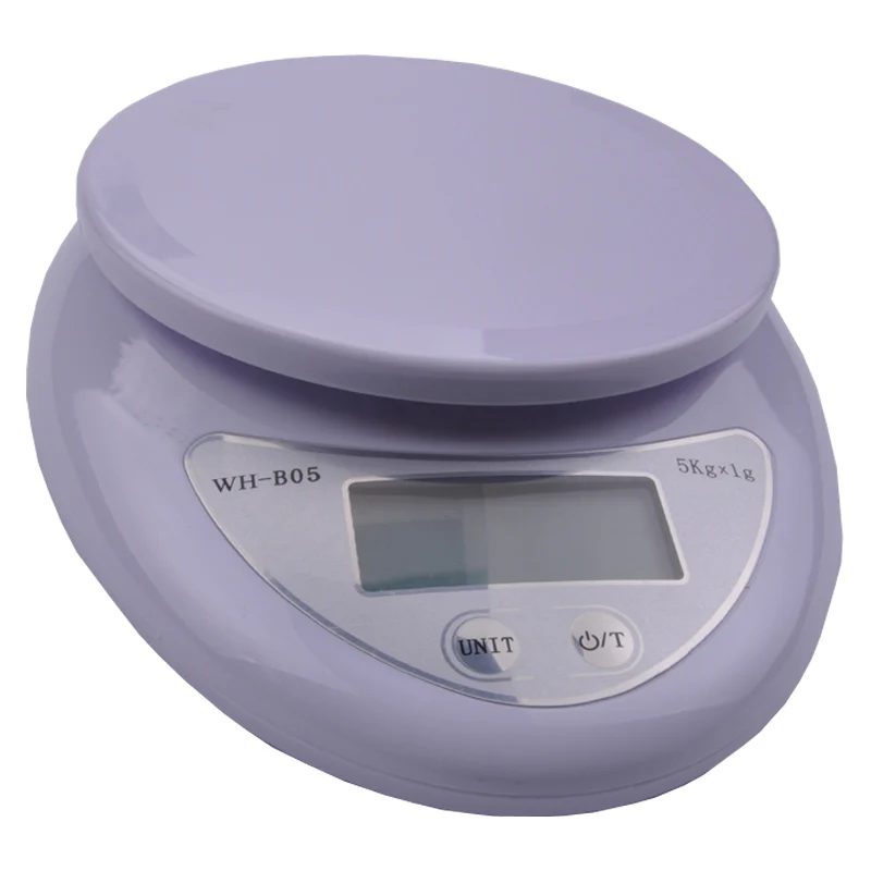 

Free shipping, electronic LCD screen post scale, 5000g/1g Digital Kitchen Scale