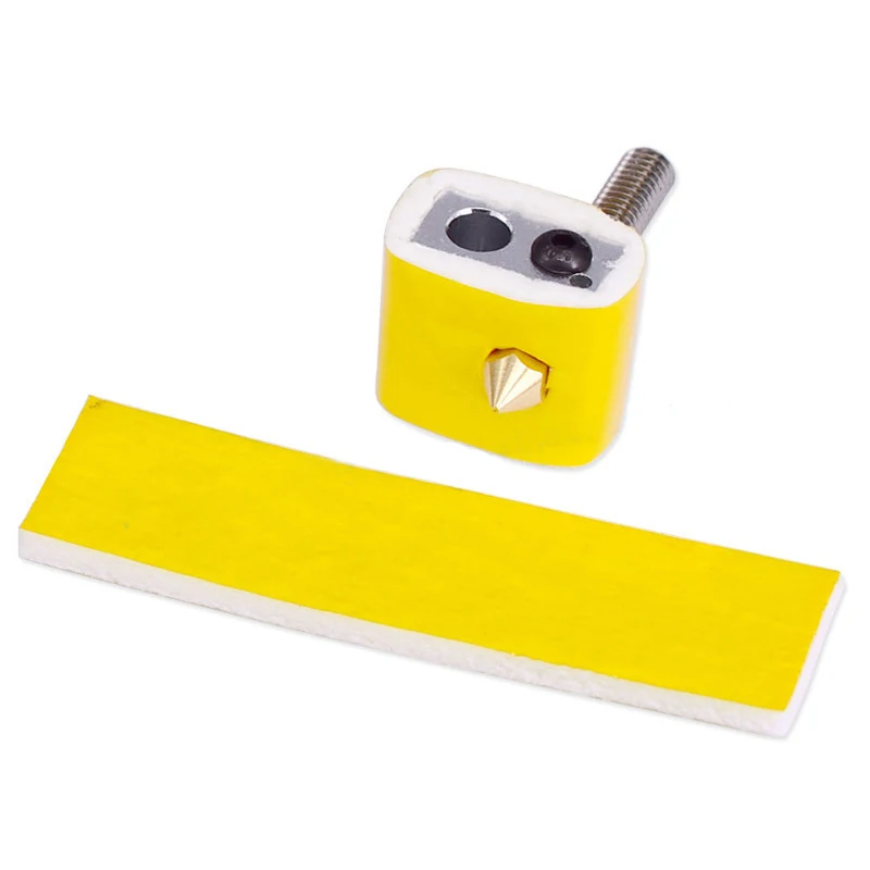 

10PCS 3mm thick thickness 3d printer heating block cotton hotend nozzle heat insulation cotton for Ultimaker/Makerbot